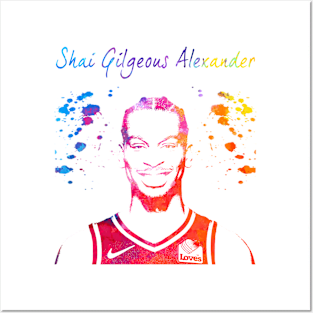 Shai Gilgeous Alexander Posters and Art